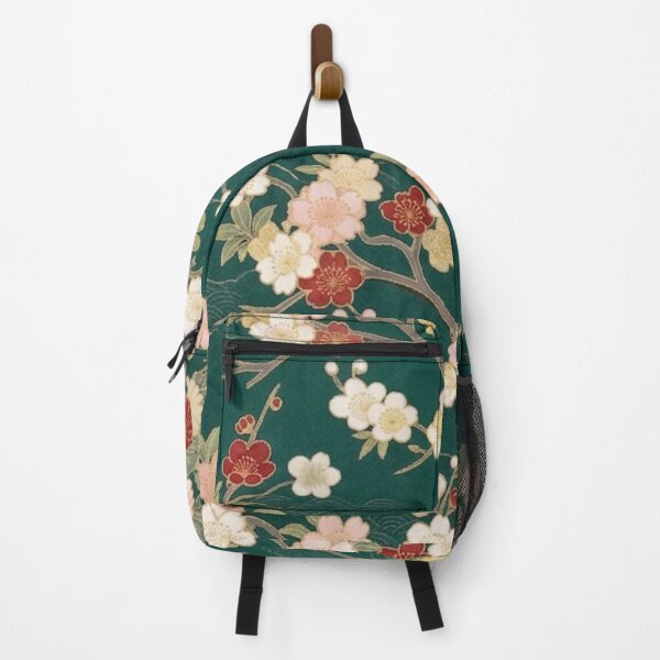 Item preview, Japanese Floral Seamless Pattern – Sakura & Chrysanthemum Botanical Design designed and sold by FashioonTrends.