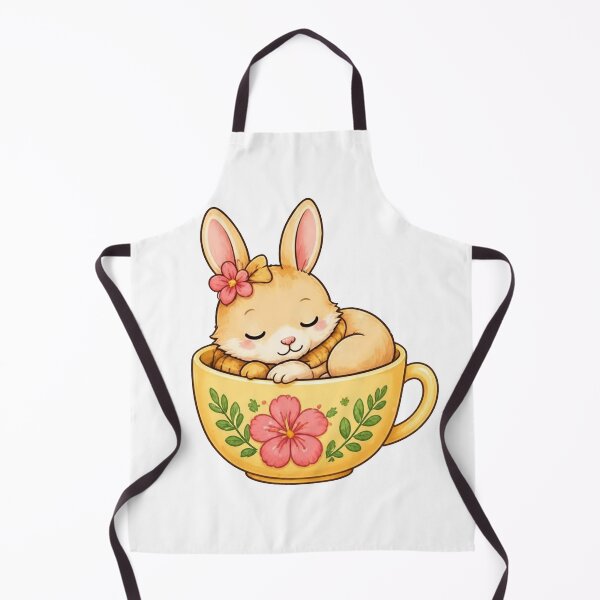 Item preview, Cozy Bunny in a Teacup – Summer Edition designed and sold by Icareis-Studios.