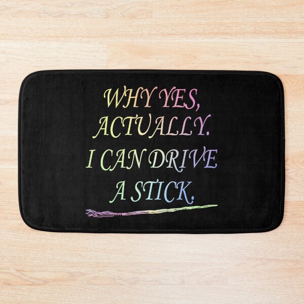 Item preview, Why Yes I Can Drive A Stick Funny Halloween Witch Sarcastic Cute Gift designed and sold by ScienceCorner.