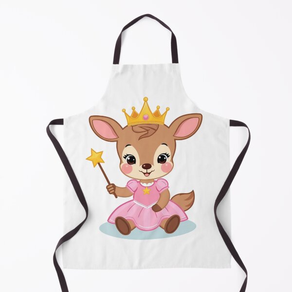 Item preview, ? Princess Deer – Cute Girls Kids T-Shirt Design designed and sold by SunnyDesign82.