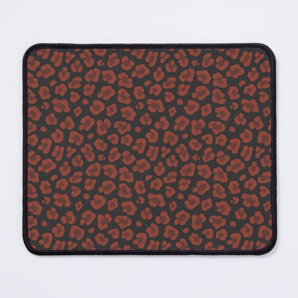 Item preview, Charcoal and Rust leopard print designed and sold by pattern-archive.