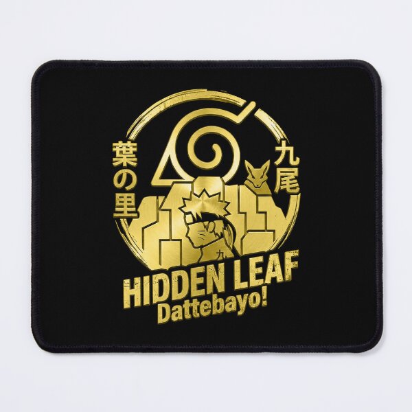 Item preview, Hidden Leaf Village Gold Shinobi Emblem - Dattebayo Anime designed and sold by MCHDesignST.