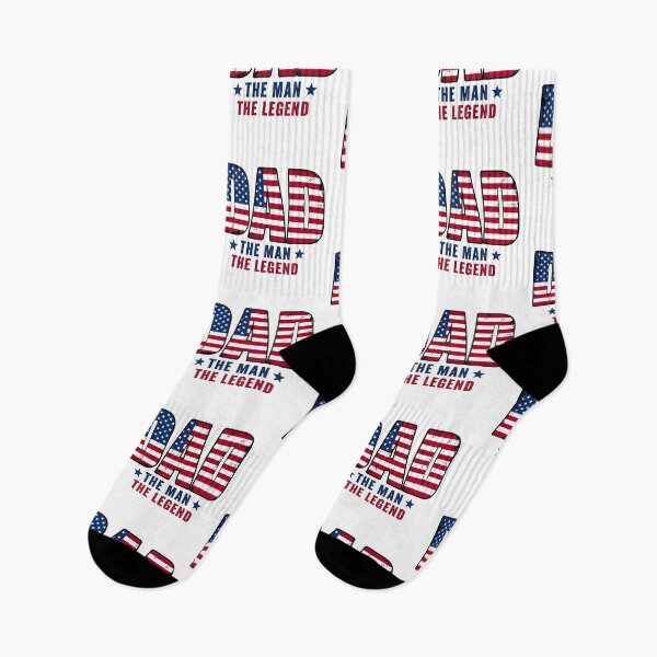 Item preview, American Flag Dad: The Man, The Legend – Patriotic Father’s Day Gift designed and sold by SideKickCreates.