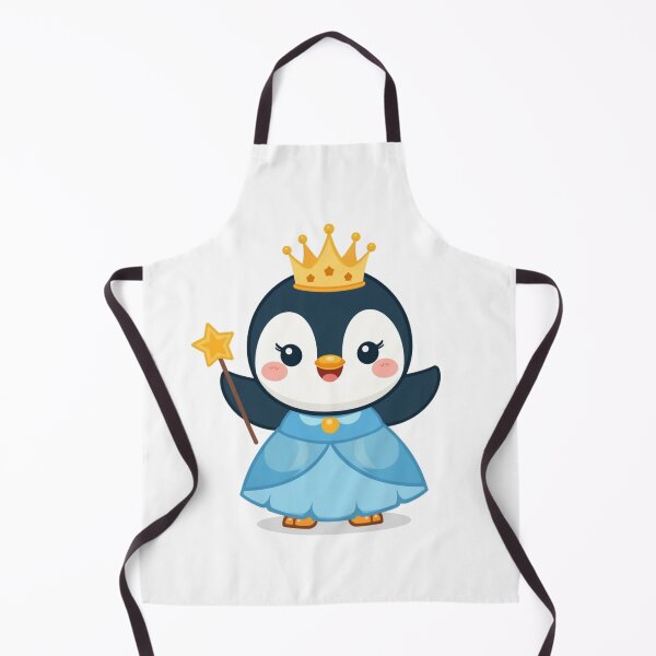 Item preview, ? Princess Penguin – Cute Girls Kids T-Shirt Design designed and sold by SunnyDesign82.