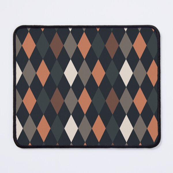 Item preview, Autumnal Harlequin Diamonds Design designed and sold by PatternTitan.