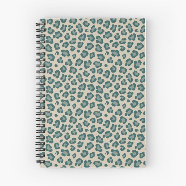 Item preview, Beige and Teal leopard print designed and sold by pattern-archive.