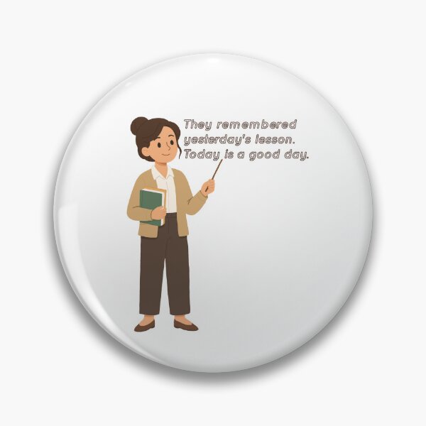 Item preview, It Actually Stuck - The Quietly Triumphant Teacher  designed and sold by Latitude 1°N.