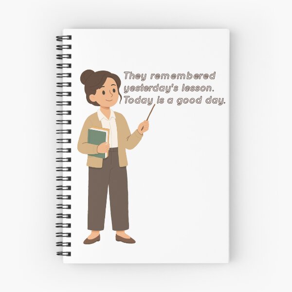Item preview, It Actually Stuck - The Quietly Triumphant Teacher  designed and sold by Latitude 1°N.