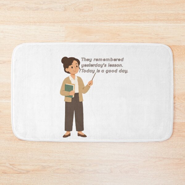Item preview, It Actually Stuck - The Quietly Triumphant Teacher designed and sold by Latitude 1°N.