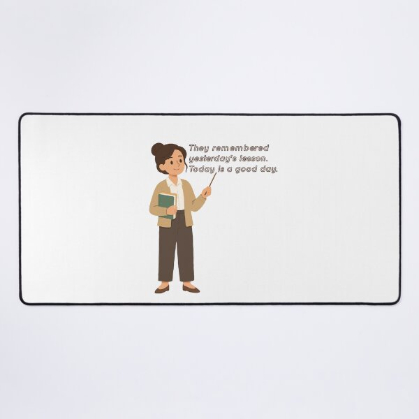 Item preview, It Actually Stuck - The Quietly Triumphant Teacher  designed and sold by Latitude 1°N.