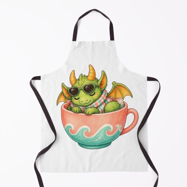 Item preview, Cozy Dragon in a Teacup – Summer Edition designed and sold by Icareis-Studios.