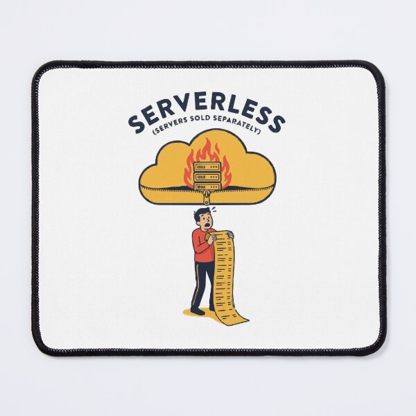 Item preview, Serverless Servers Sold Separately Tech Humor designed and sold by Bianca Oltean.