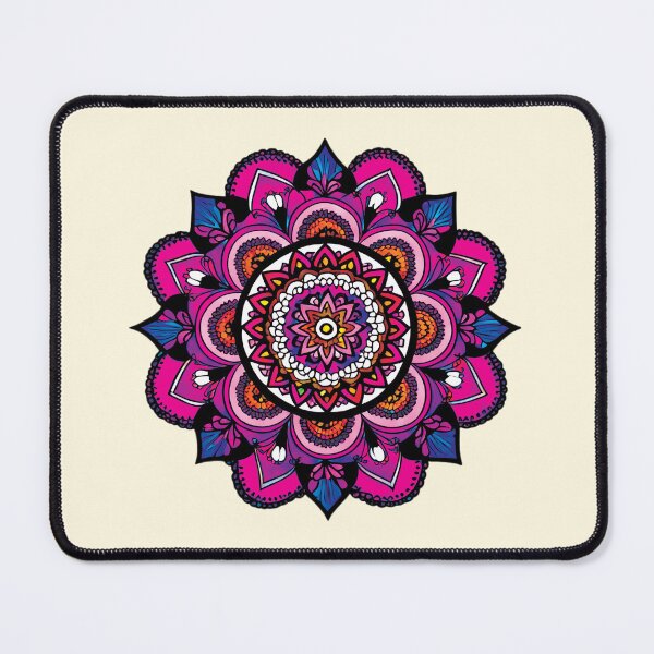 Item preview, Folk Mandala designed and sold by CharlottePlaceArt.