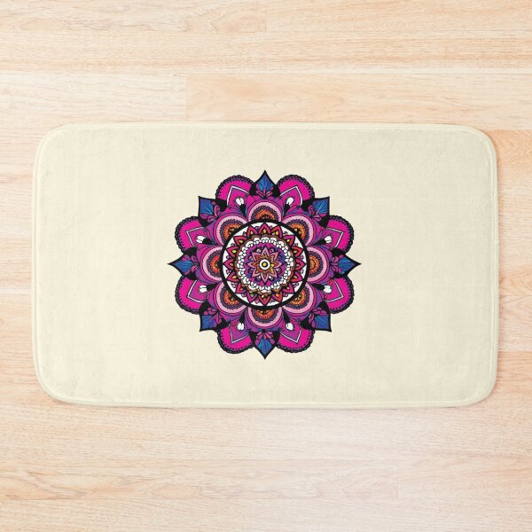 Item preview, Folk Mandala designed and sold by CharlottePlaceArt.