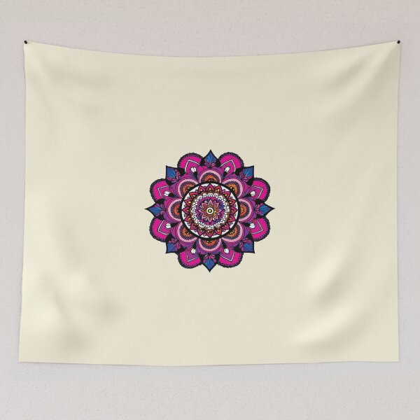Item preview, Folk Mandala designed and sold by CharlottePlaceArt.