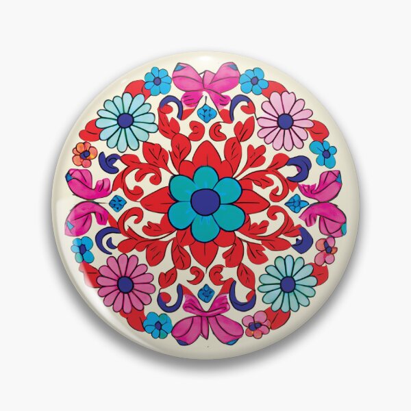 Item preview, Folk Mandala designed and sold by CharlottePlaceArt.