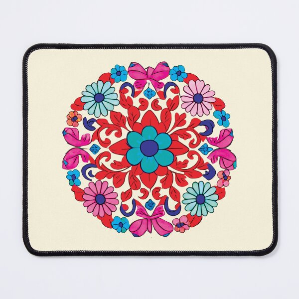 Item preview, Folk Mandala designed and sold by CharlottePlaceArt.