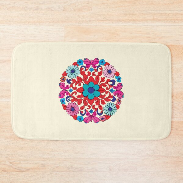 Item preview, Folk Mandala designed and sold by CharlottePlaceArt.