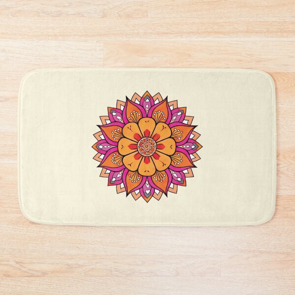 Item preview, Folk Mandala designed and sold by CharlottePlaceArt.