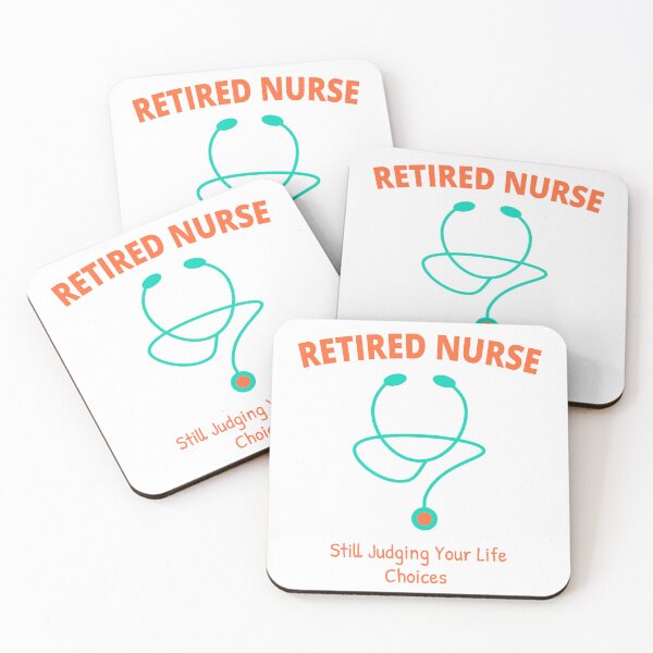 Item preview, Retired Nurse Funny Nursing Retirement Humor designed and sold by Nubrixa-Studio.