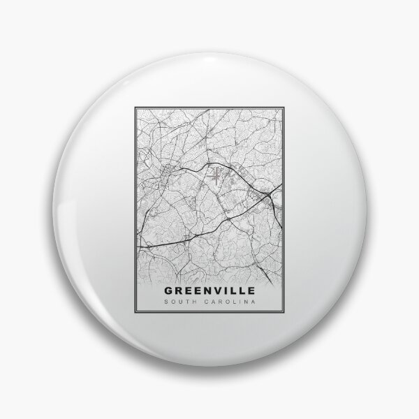 Item preview, Greenville Map designed and sold by Tamas Das.