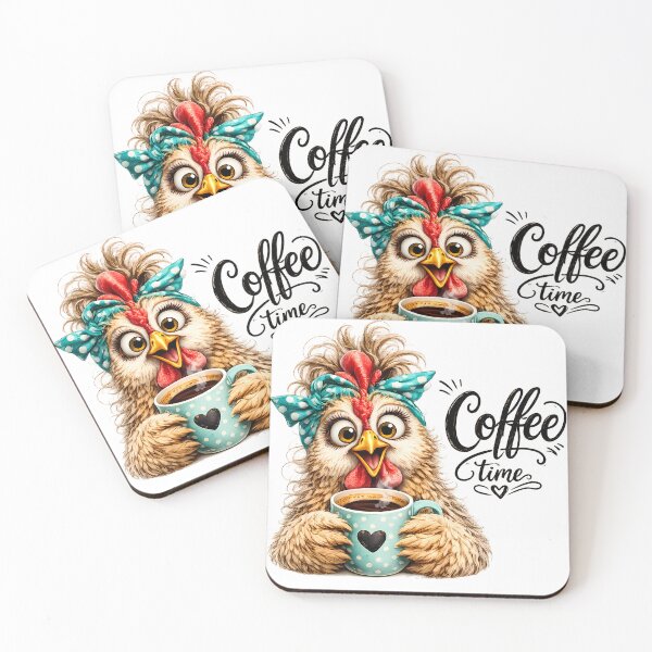 Item preview, Coffee Time – Cute Coffee Lover Design designed and sold by GGAUL.