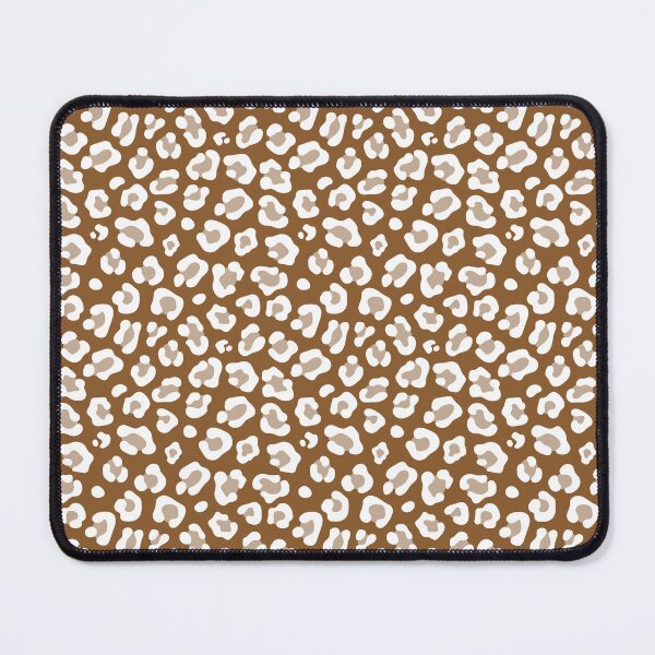 Item preview, Bronze and White leopard print designed and sold by pattern-archive.