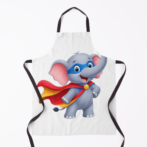 Item preview, ? Superhero Elephant – Cute Boys Kids T-Shirt Design designed and sold by SunnyDesign82.