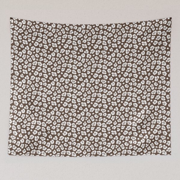 Item preview, Brown and White leopard print designed and sold by pattern-archive.