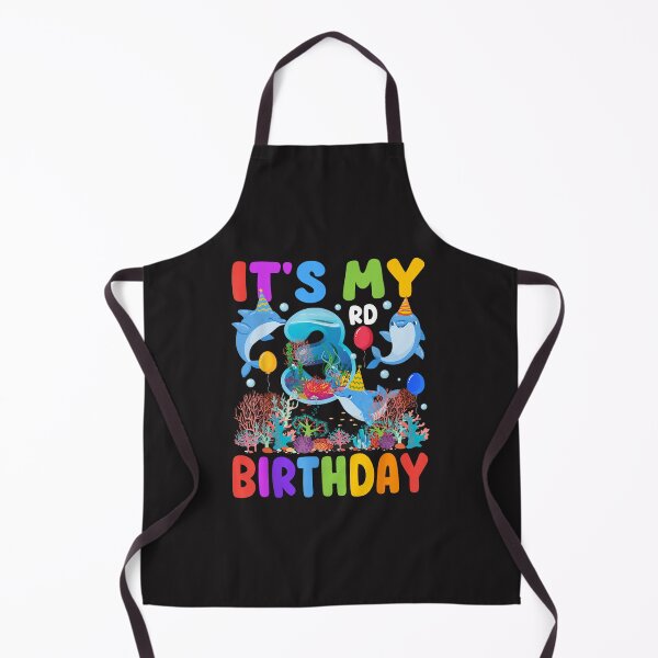 Item preview, Its My 3rd Birthday Dolphin Party Ocean Theme Kids Birthday Design designed and sold by kiralynstration.