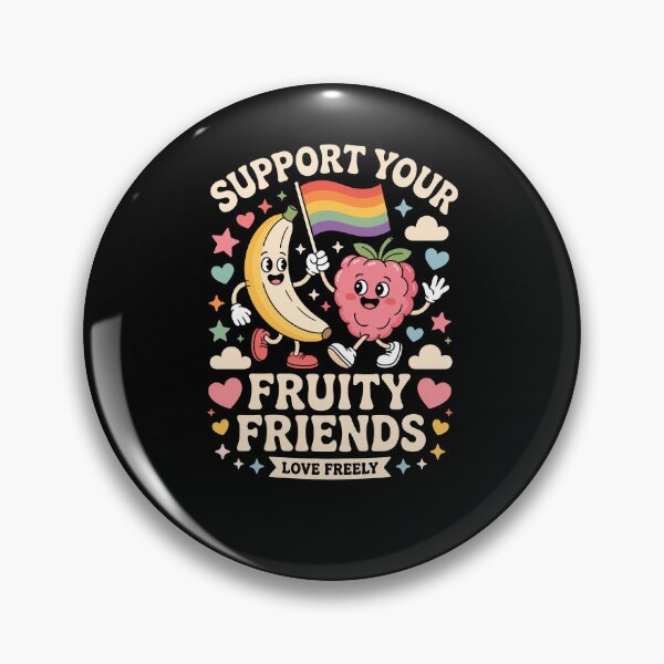 Item preview, Support Your Fruity Friends designed and sold by Ellafeingold.