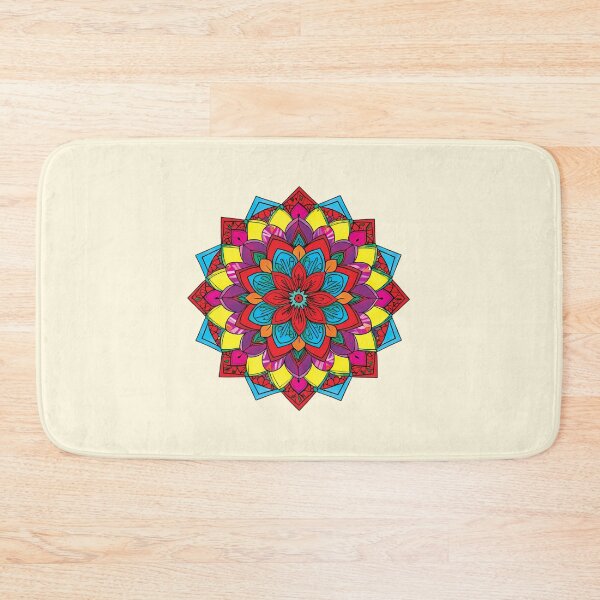 Item preview, Folk Mandala designed and sold by CharlottePlaceArt.