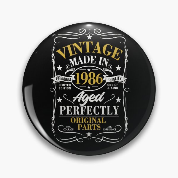 Item preview, Vintage 1986 Aged Perfectly- 40th Birthday | Vintage 40 Birthday Decorations  designed and sold by FernaRoje.