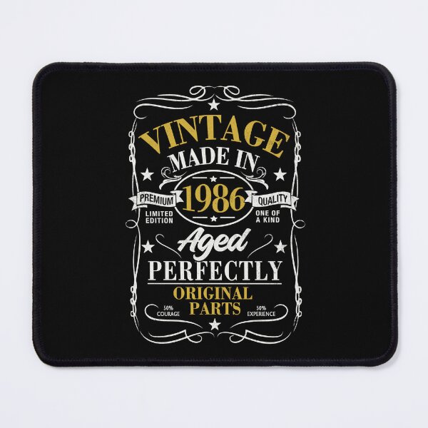 Item preview, Vintage 1986 Aged Perfectly- 40th Birthday | Vintage 40 Birthday Decorations designed and sold by FernaRoje.