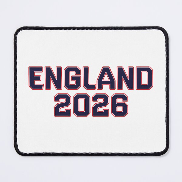 Item preview, England 2026 World Cup (Navy with White & Red Outline) designed and sold by STUDIO-72.