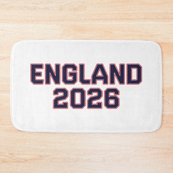 Item preview, England 2026 World Cup (Navy with White & Red Outline) designed and sold by STUDIO-72.