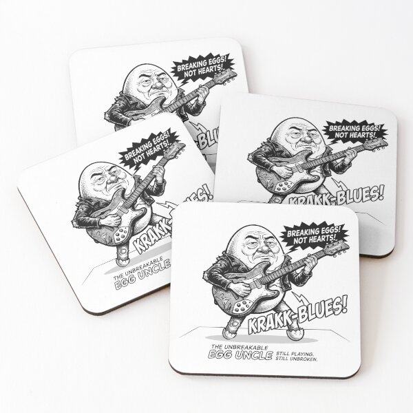 Item preview, Egg Uncle: The Unbreakable Blues Rocker designed and sold by Japan Cyberpunk Universe & Surreal Characters.