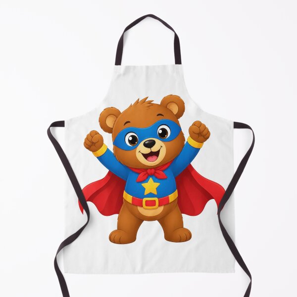 Item preview, ? Superhero Bear – Cute Boys Kids T-Shirt Design designed and sold by SunnyDesign82.