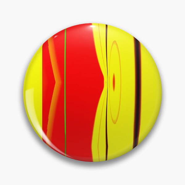 Item preview, Abstract Pattern "Yellow and red waves" designed and sold by Gluecknika.