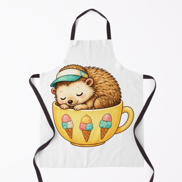 Item preview, Cozy Hedgehog in a Teacup – Summer Edition designed and sold by Icareis-Studios.