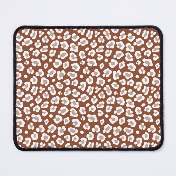 Item preview, Copper and White leopard print designed and sold by pattern-archive.