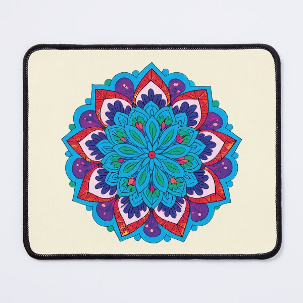 Item preview, Folk Mandala designed and sold by CharlottePlaceArt.