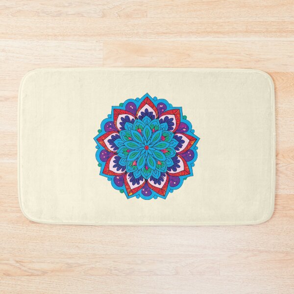 Item preview, Folk Mandala designed and sold by CharlottePlaceArt.