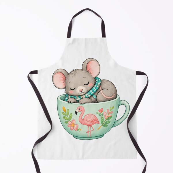 Item preview, Cozy Mouse in a Teacup – Summer Edition designed and sold by Icareis-Studios.