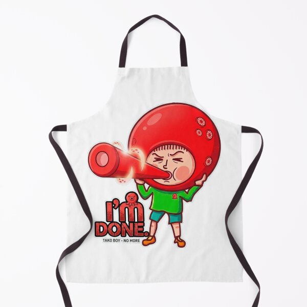 Item preview, Tako Boy: I'm Done - Funny Octopus Boy designed and sold by Surreal Characters & Cute Pups.
