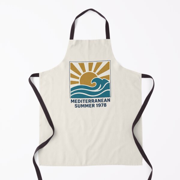 Item preview, Mediterranean Summer 1978 Vintage Coastal Surf designed and sold by BlueMandarin.