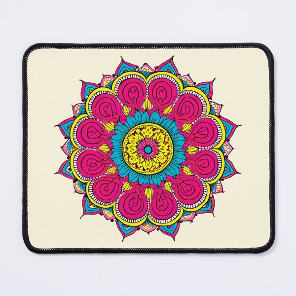Item preview, Folk Mandala designed and sold by CharlottePlaceArt.