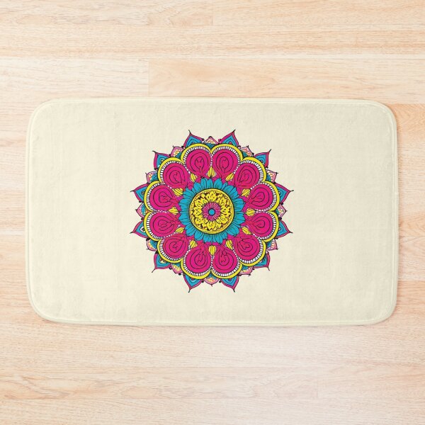 Item preview, Folk Mandala designed and sold by CharlottePlaceArt.