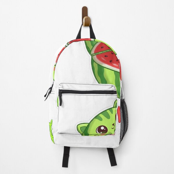 Item preview, Water Meow Lon Cute Kawaii Cat Watermelon Summer Pun designed and sold by TeNovaStudio.