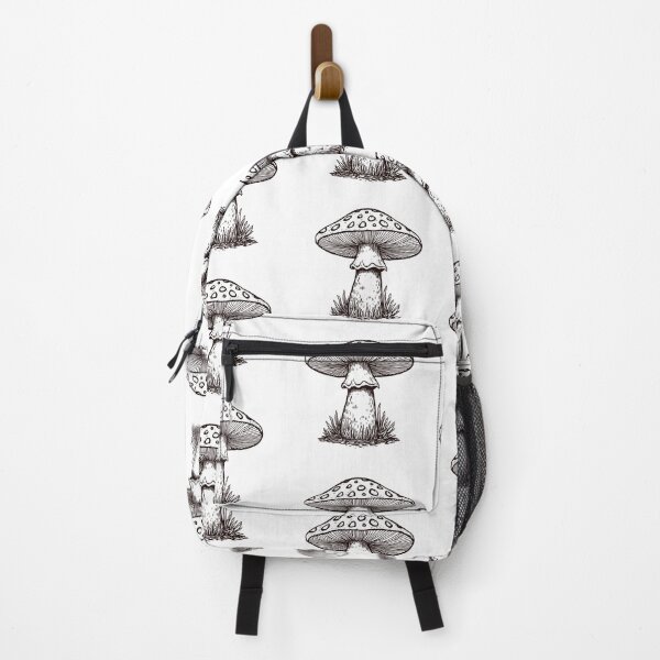 Item preview, Vintage Mushroom Ink Sketch - Botanical Line Art designed and sold by Melian Vintage.